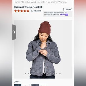 Dovetail thermal trucker jacket GUC